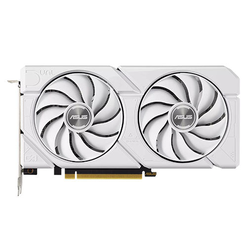 Asus DUAL RTX4060 Ti EVO White OC, 8GB DDR6, HDMI, 3 DP, 2595MHz Clock, Overclocked-0