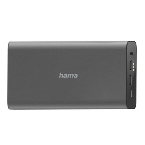 Hama Universal PD 60W 26800mAh Powerbank, 1x USB-C, 2x USB-A, Aluminium-0