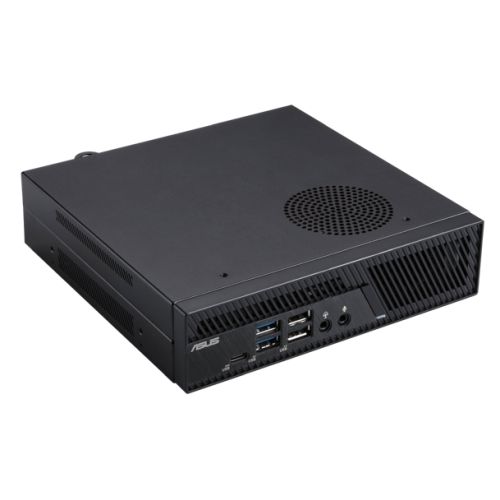 Asus Mini PC PB63 Barebone (PB63-B-B3075MH), i3-13100, DDR5, 2.5"/M.2, HDMI, 2 DP, USB-C, GB LAN, Wi-Fi 6E, VESA - No RAM, Storage or O/S-0