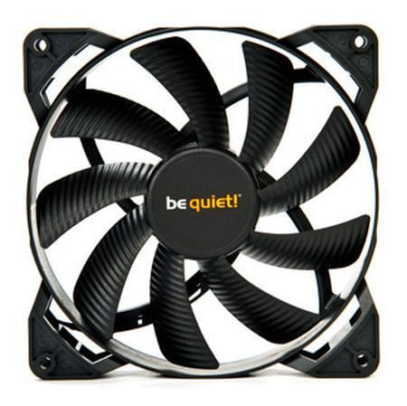 Be Quiet! BL044 Pure Wings 2 8cm Case Fan, Rifle Bearing, Black, Ultra Quiet-0