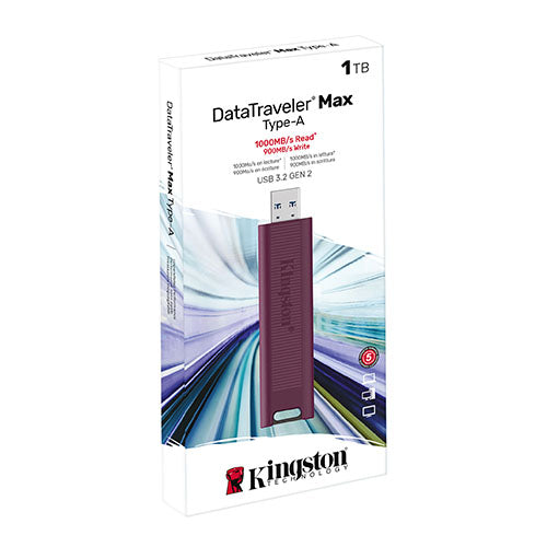 Kingston 1TB DataTraveler Max USB 3.2 Gen2 Memory Pen, Sliding Cap, LED Status, R/W 1,000/900 MB/s-2