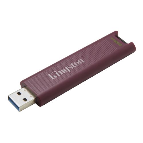 Kingston 256GB DataTraveler Max USB 3.2 Gen2 Memory Pen, Sliding Cap, LED Status, R/W 1,000/900 MB/s-1