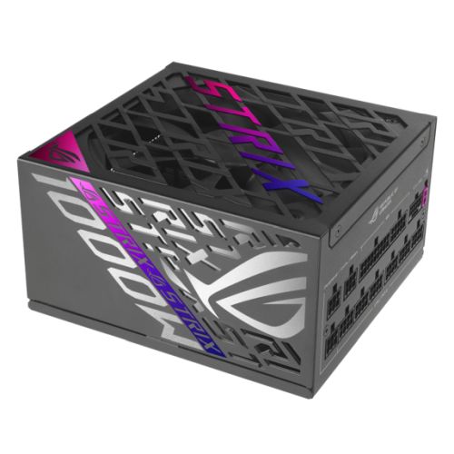 Asus ROG Strix 1000W Platinum PSU, Fully Modular, 80+ Platinum, ATX 31, PCIe 5.0, GaN MOSFET, Intelligent Voltage Stabilizer-0