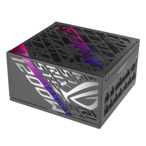 Asus ROG Strix 1200W Platinum PSU, Fully Modular, 80+ Platinum, ATX 31, PCIe 5.0, GaN MOSFET, Intelligent Voltage Stabilizer-0