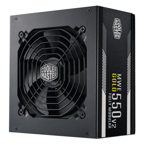 Cooler Master 550W MWE Gold V2 ATX 2.41 PSU, Fully Modular, HDB Bearing Fan, 80+ Gold-0