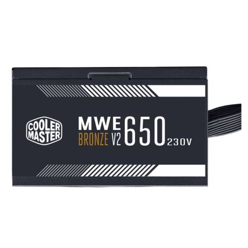 Cooler Master 650W MWE Bronze V2 230V ATX 2.52 PSU, Fully Wired, HDB Bearing Fan, 80+ Bronze-3