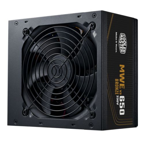 Cooler Master 650W MWE Bronze V3 230V ATX 3.1 PSU, Fully Wired, HDB Bearing Fan, 80+ Bronze-0