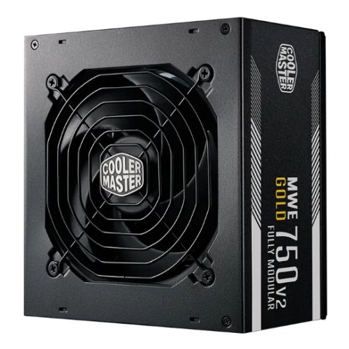 Cooler Master 750W MWE Gold V2 ATX 3.1 PSU, Fully Modular, HDB Bearing Fan, 80+ Gold, PCIe 5.1-0