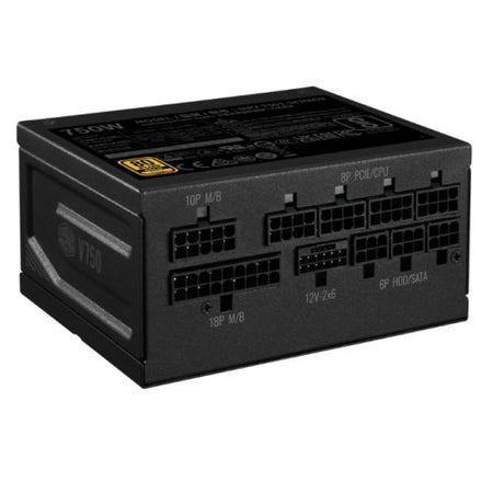 Cooler Master 750W V SFX Gold 750 ATX 3.1 PSU, Fully Modular, FDB Bearing Fan, 80+ Gold, SFX-to-ATX Bracket, PCIe 5.1-3