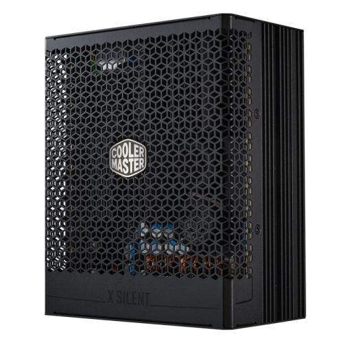 Cooler Master 850W X Silent Edge Platinum ATX 3.1 Fanless PSU, Fully Modular, Digital Monitor, PCIe 5.1, 80+ Platinum-0