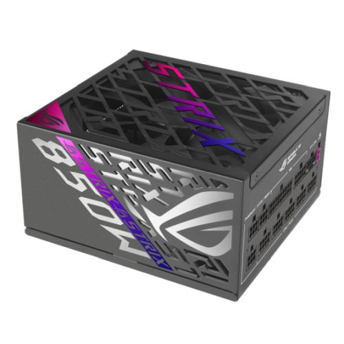 Asus ROG Strix 850W Platinum PSU, Fully Modular, 80+ Platinum, ATX 31, PCIe 5.0, GaN MOSFET, Intelligent Voltage Stabilizer-0