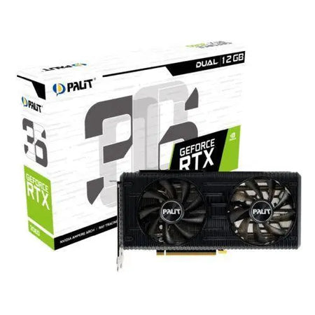 Palit RTX3060 DUAL, PCIe4, 12GB DDR6, HDMI, 3 DP, 1777MHz Clock, RGB £ 222.32 X-Case