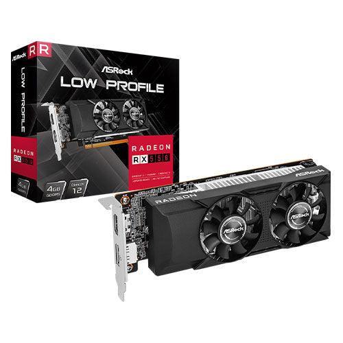 Asrock RX550 Low Profile, 4GB DDR5, HDMI, DP, 1100MHz Clock-4