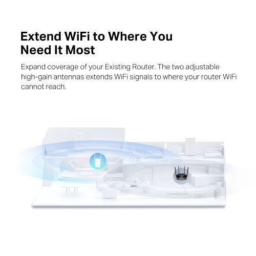 Mercusys (ME60X) AX1500 Dual Band Wall-Plug Wi-Fi 6 Range Extender, 1x GB LAN, AP Mode-4