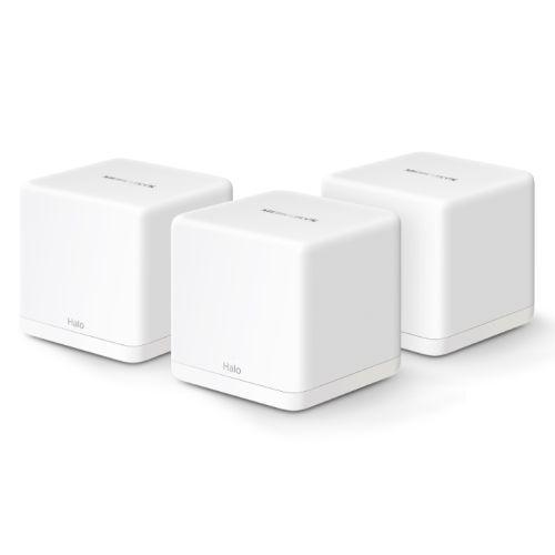 Mercusys (Halo H1500X 3-Pack) AX1500 Dual Band Whole Home Mesh Wi-Fi 6 System, OFDMA & MU-MIMO-0