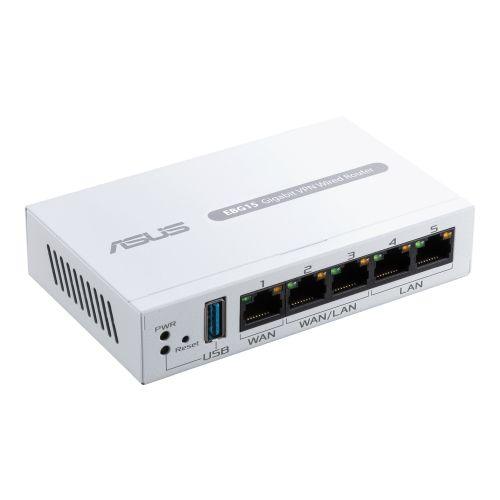 Asus (ExpertWiFi EBG15) Gigabit VPN Wired Router, Up to 3x WAN, USB, IPS Intrusion Prevention, Layer 7 Firewall, Centralised Management-0