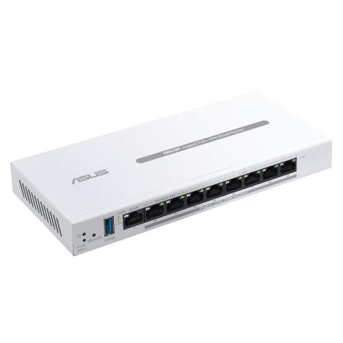 Asus (ExpertWiFi EBG19P) Gigabit PoE+ VPN Wired Router, Up to 3x WAN, USB, 8x PoE+ Ports, VLAN, Centralised Management-0