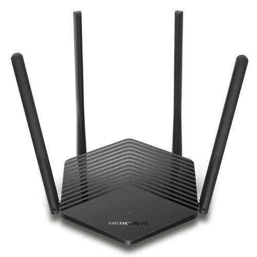 Mercusys (MR60X) AX1500 Wireless Dual Band Router, MU-MIMO, OFDMA, 1x GB WAN + 2x GB LAN-0