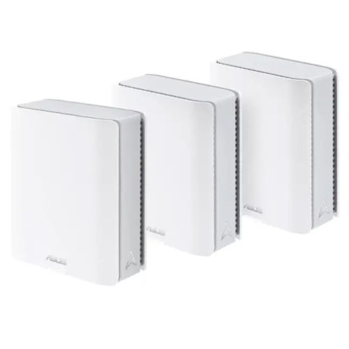 Asus (ZenWiFi BT10) BE18000 Tri-Band Wi-Fi 7 Mesh Routers (3 Pack), Up to 6,000 sq.ft, 2x 10G Ports, USB, VPN, multi-SSID-0