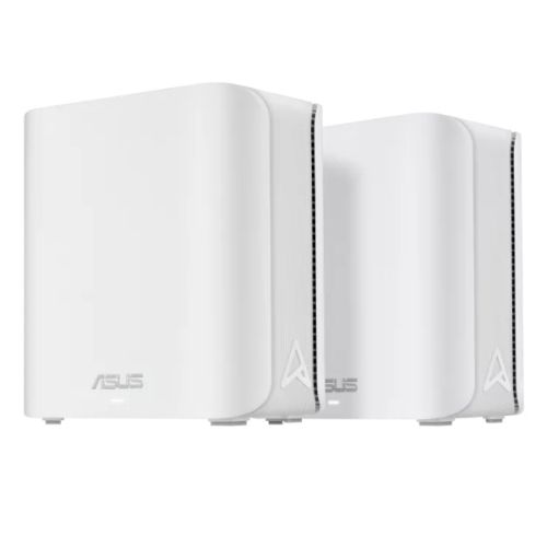 Asus (ZenWiFi BD4) BE3600 Dual Band Wi-Fi 7 AiMesh Extendable Routers (2 Pack), Up to 6,500 sq.ft, 2x 2.5G Ports, VPN, 3 SSIDs-0