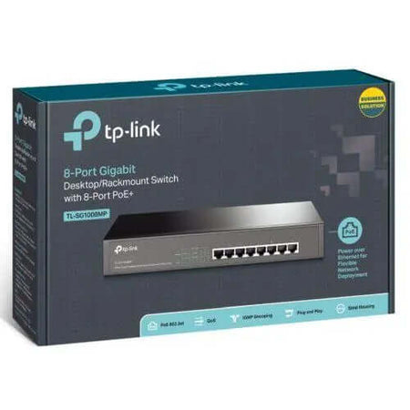 TP-LINK (TL-SG1008MP) 8-Port Gigabit Unmanaged Desktop/Rackmount £ 83.81 X-Case