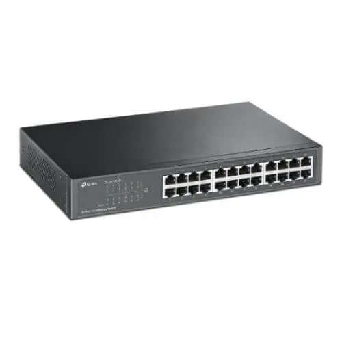 TP-LINK (TL-SF1024D) 24-Port 10/100 Unmanaged Desktop/Rackmount £ 34.93 X-Case