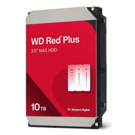 WD 3.5", 10TB, SATA3, Red Plus NAS Hard Drive, 7200RPM, 256MB Cache, OEM-0