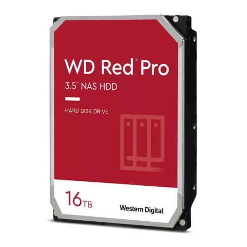 WD 3.5", 16TB, SATA3, Red Pro Series NAS Hard Drive, 7200RPM, 512MB Cache, OEM-0