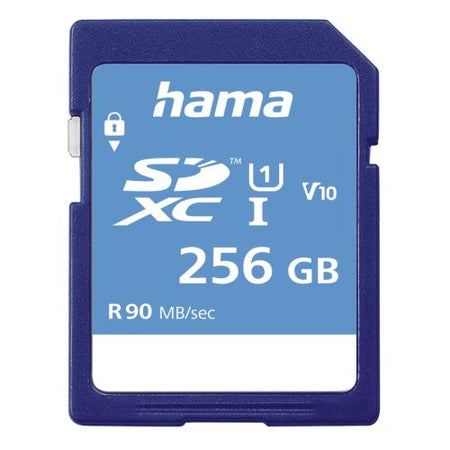 Hama 256GB SDXC Card, UHS-I Class 10, 90MB/s-0