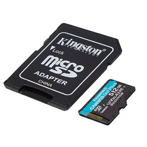 Kingston 512GB Canvas Go! Plus Micro SD Card with SD Adapter, UHS-I Class 10, U3, A2 App Performance, 170MB/s-1