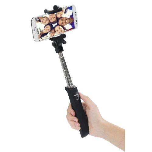 Hama Fun 70 Selfie Stick, Bluetooth Release, 70cm Max Length, Phone Clamp-0