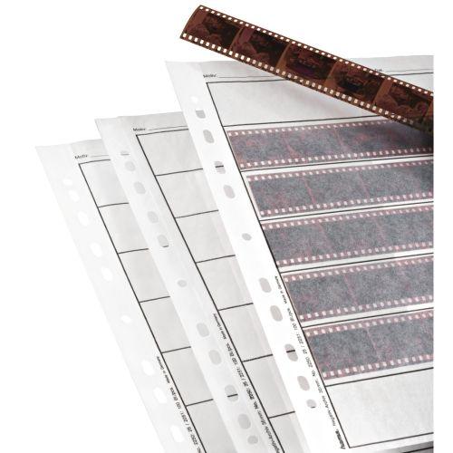 Hama Negative Sleeves, Glassine, 7 Strips of 6 Negatives, 24x36 mm, 25 pcs-0