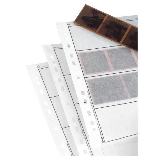 Hama Negative Sleeves, Glassine, 4 Strips of 3 Negatives, 6x7 cm, 100 pcs-0