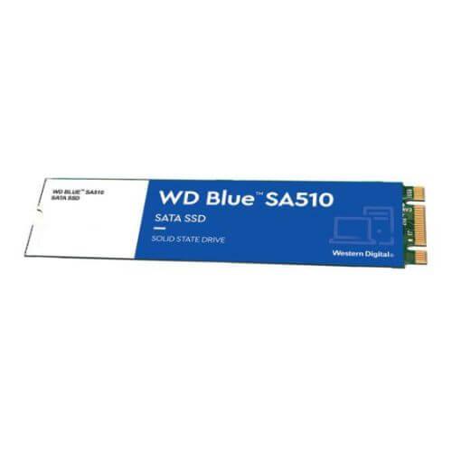 WD 250GB Blue SA510 G3 M.2 SATA SSD, M.2 2280, SATA3, R/W 555/440 MB/s, 80K/78K IOPS-0