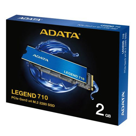 ADATA 2TB Legend 710 M.2 NVMe Gen3 SSD, M.2 2280, PCIe 3.0, 3D NAND, R/W 2400/1800 MB/s-1