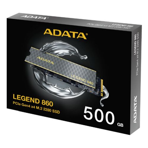 ADATA 500GB Legend 860 M.2 NVMe Gen4 SSD, M.2 2280, PCIe4, R/W 5000/3000 MB/s, PS5 Compatible-2