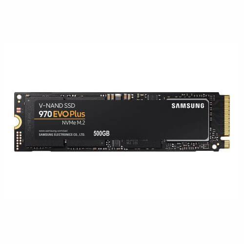 Samsung 500GB 970 EVO PLUS M.2 NVMe SSD, M.2 2280, PCIe, V-NAND, R/W 3500/3200 MB/s, 480K/550K IOPS-1