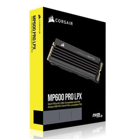 Corsair 8TB MP600 PRO LPX M.2 NVMe SSD, M.2 2280, PCIe4, 3D TLC NAND, R/W 7000/6100 MB/s, 950K/1.2M IOPS, Aluminium Heatspreader, PS5 Compatible-3