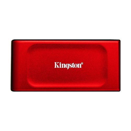 Kingston XS1000 1TB Pocket Size External SSD, USB 3.2 Gen2 Type-A, Red-0