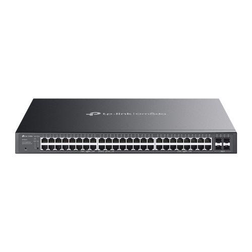 TP-LINK (SG2452LP) Omada 52-Port Gigabit Smart Switch w/ 32-Port PoE+, Centralized Management, Rackmountable-0