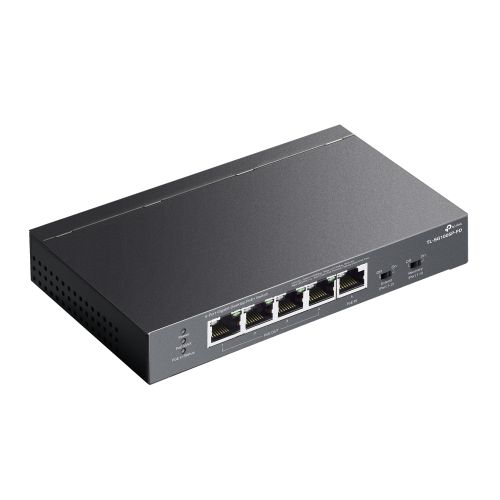 TP-LINK (TL-SG1005P-PD) 5-Port Gigabit Desktop PoE+ Switch with 1-Port PoE++ In and 4-Port PoE+Out, Long-Range PoE+-3