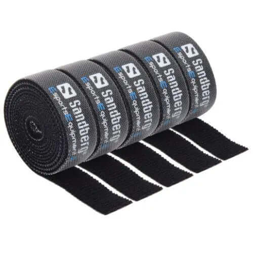 Sandberg Re-Usable Velcro Cable Tie 1 Metre Rolls, Pack of 5 - X-Case £ 7.39 X-Case