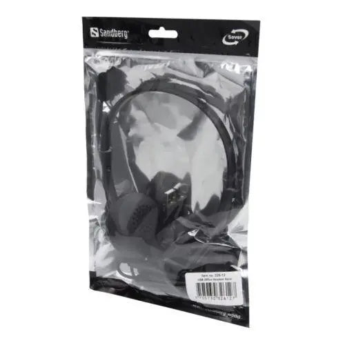 Sandberg USB Office Headset with Boom Mic, 30mm Drivers, In-Line £ 11.24 X-Case