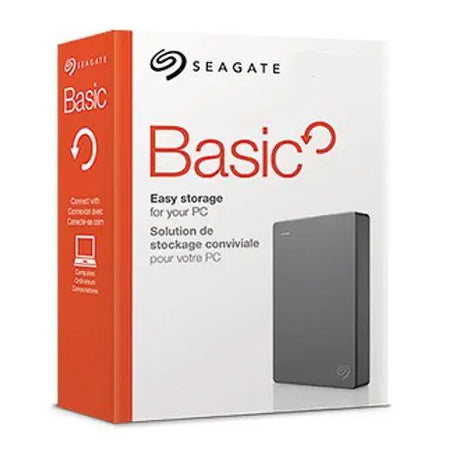 Seagate Basic 1TB Portable External Hard Drive, 2.5", USB 3.0, Grey - £ 39.78 X-Case