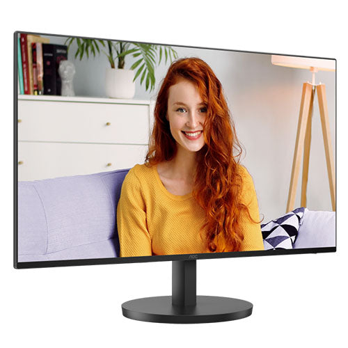 AOC 23.8" 3-Side Frameless Monitor (24B3HA2), IPS, 1920 x 1080, 1ms, VGA, HDMI, 100Hz, VESA-0