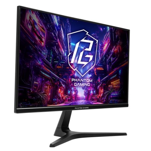 Asrock 24.5" Phantom Gaming FHD Gaming Monitor (PG25FFT), IPS, 1920 x 1080, 1ms, 2 HDMI, DP, 180Hz, 94% DCI-P3, FreeSync, VESA-1