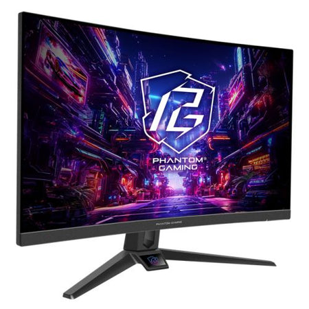 Asrock 27" Phantom Gaming FHD Curved Gaming Monitor (PG27FRS1A), 1920 x 1080, 1ms, 2 HDMI, DP, 280Hz, 95% DCI-P3, FreeSync, VESA-0