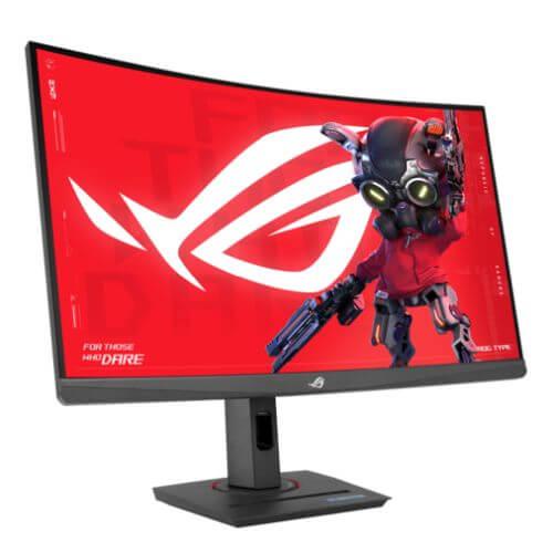 Asus 27" ROG STRIX USB Type-C Curved Gaming Monitor (XG27WCS), Fast VA, 2560 x 1440, 1ms, 180Hz, HDR, VESA-0