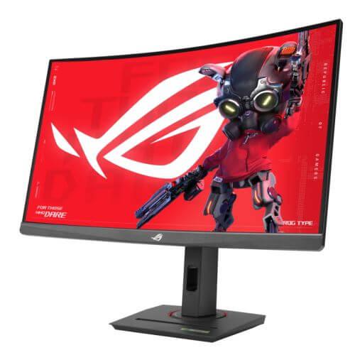 Asus 27" ROG STRIX USB Type-C Curved Gaming Monitor (XG27WCS), Fast VA, 2560 x 1440, 1ms, 180Hz, HDR, VESA-2