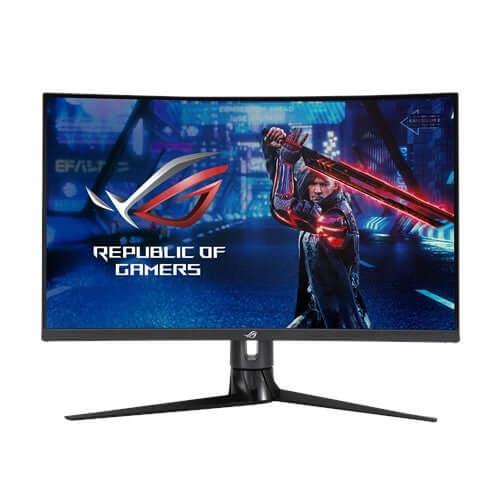 Asus 31.5" ROG STRIX WQHD Curved HDR Gaming Monitor (XG32VC), 2560 x 1440, 1ms, HDMI, DisplayPort, USB, 170Hz, RGB Lighting, VESA-0